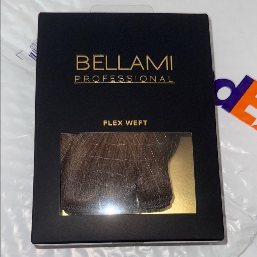 BELLAMI Professional Flex Weft Hair Extensions - Chocolate coconut brûlée